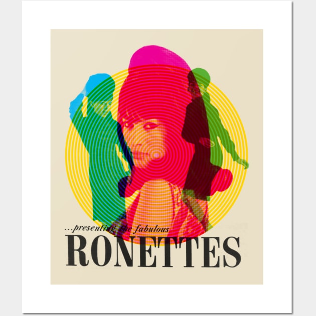 The Ronettes Wall Art by HAPPY TRIP PRESS